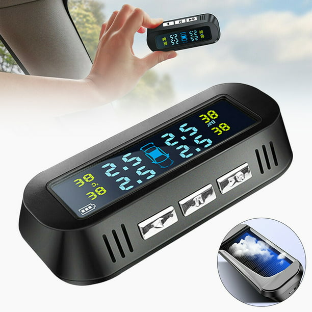 Wireless Tire Pressure Monitoring System Auto Tyre Monitor TPMS External Sensors